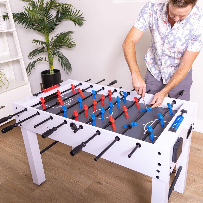 GoSports 48&#39;&#39; Game Room Size Foosball Table - White, 5 of 8
