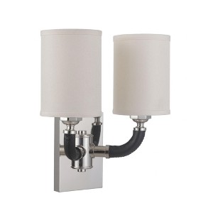 Craftmade Lighting Huxley 2 - Light Wall Light in  Polished Nickel - 1 of 3