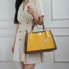 MKF Collection Aubrey Color Block Women's Satchel Bag by Mia K - 3 of 4