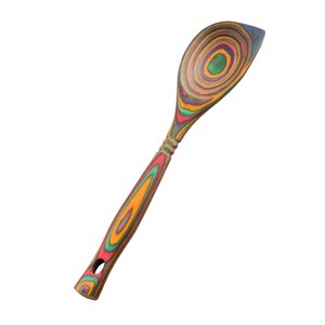 Island Bamboo Pakkawood 12-Inch Corner Spoon - 1 of 1