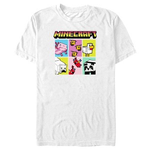 Men's Minecraft Animal Mobs Boxes T-Shirt - 1 of 4