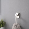 SEVOBAL Bathroom Towel Holders Luxury Stainless Steel Wall Hooks Durable for Bathroom Bedroom Kitchen, Chrome, 9.1"*4.33"*3.15" - 3 of 4