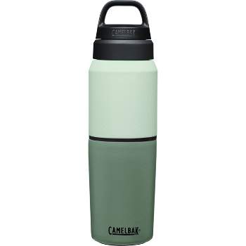 CamelBak Eddy BPA Free Insulated Water Bottle Green Yellow -no straw