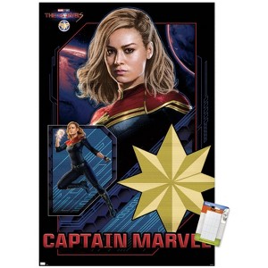 Trends International Marvel The Marvels - Captain Marvel Unframed Wall Poster Prints - 1 of 4