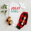The Juniper Shop Jolly Girl Star Baby Bodysuit - Newborn - White - 2 of 2