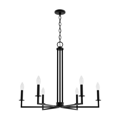 Hunter Fans Bearden 6 - Light Chandelier in  Natural Iron