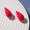 SOHI Women's Hot Pink The Small Teardrop Stud Earrings - 2 of 4
