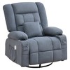 Clihome Kneading Massage Rocker Recliner Chair with 4-Point 3D Kneading Massage and Heat,with Rocking Function and 2 Cup Holders,USB Charge Port - 2 of 4