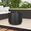 WELLFOR 19" Stainless Steel Smokeless Fire Pit Portable Camping Bonfire Stove with Poker Black - 4 of 4