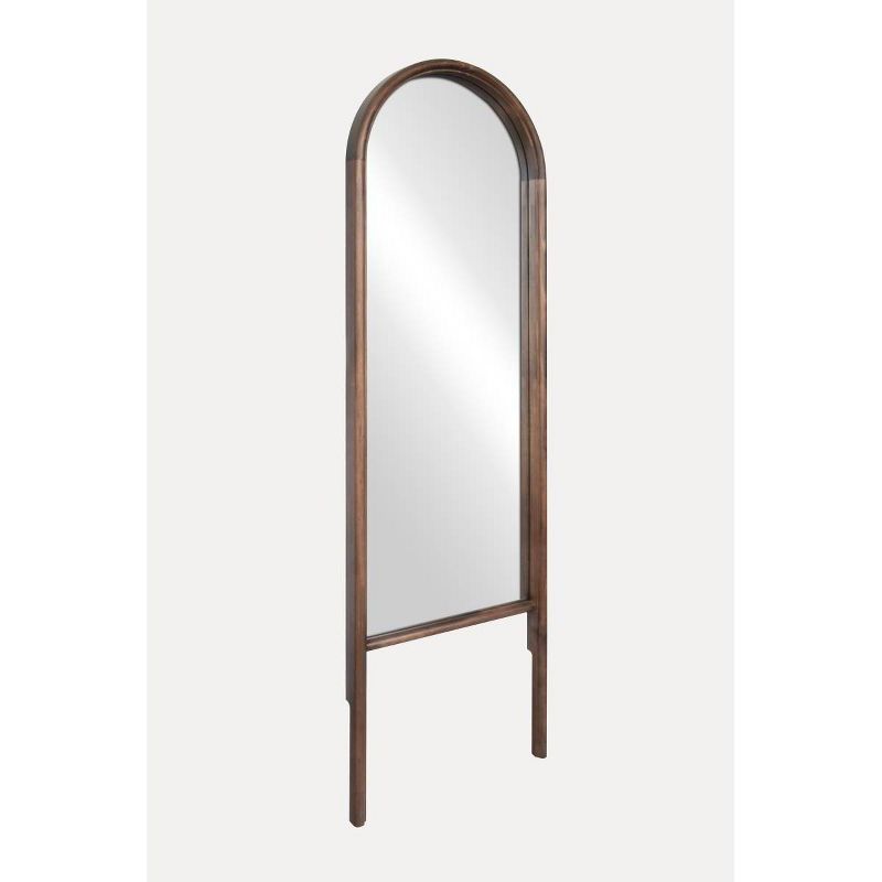 20&#34; x 65&#34; Wood Arched Floor Mirror Walnut - Threshold&#8482; designed with Studio McGee, 6 of 14