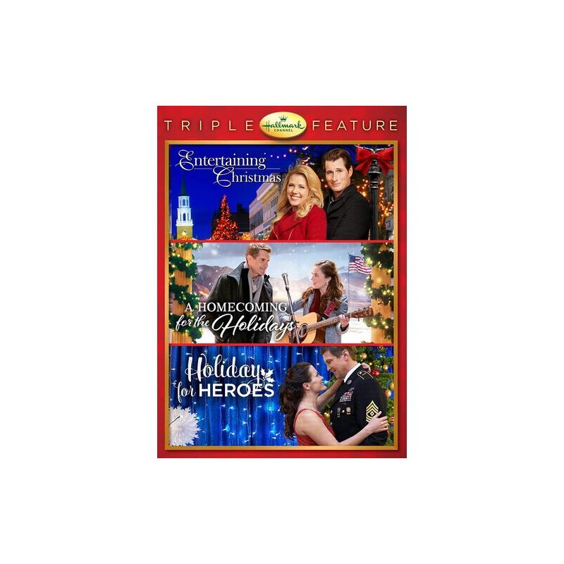 Entertaining Christmas / Holiday for Heroes / A Homecoming for the Holidays (Hallmark Channel Triple Feature) (DVD), 1 of 2