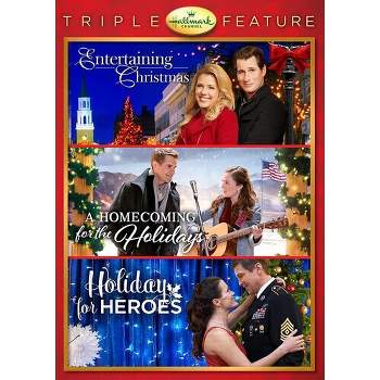 Entertaining Christmas / Holiday for Heroes / A Homecoming for the Holidays (Hallmark Channel Triple Feature) (DVD)