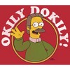 Men's The Simpsons Ned Flanders Okily Dokily Pull Over Hoodie - 2 of 4