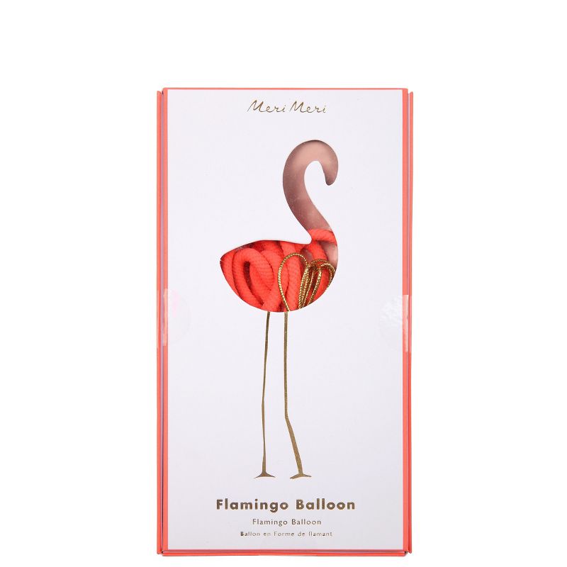 Meri Meri Flamingo Foil Balloon (Pack of 1), 3 of 6