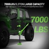 Orieon 33" Farm Jack 3 Ton Heavy Duty, 6600 lbs High Lift Off-Road Utility Ratcheting Jack for Car/Truck/ATV/SUV, Green. - 3 of 4