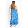 Women's Plus Size Eden Placement Maxi Dress - ice blue | CITY CHIC - image 3 of 4