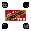 Evergreen Home of a Fan Ottawa Senators 28" x 16" Woven PVC Indoor Outdoor Doormat - 3 of 4