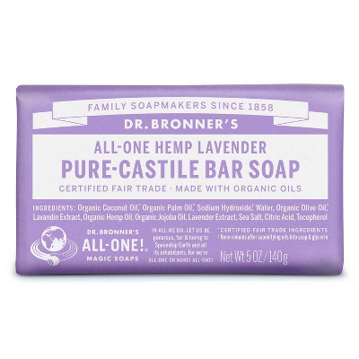 Dr. Bronner's Bar Soap - Lavender - 5oz