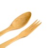 Berard Contour 12-Inch Olive Wood Salad Servers, 2 Piece Set - 4 of 4