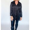 Women's Highly Favored Long Satin Shirt - DRESS FORUM - 4 of 4