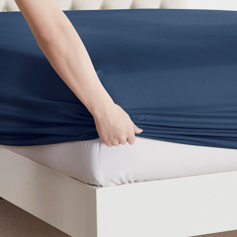Nestl Double Brushed Microfiber Bed Sheet Set, 5 of 7