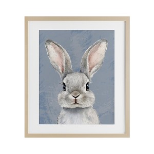 Stupell Industries Sweet Woodland Rabbit Framed Print Under Glass Art - 1 of 4