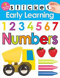 Sticker Early Learning: Numbers - by  Roger Priddy (Paperback)