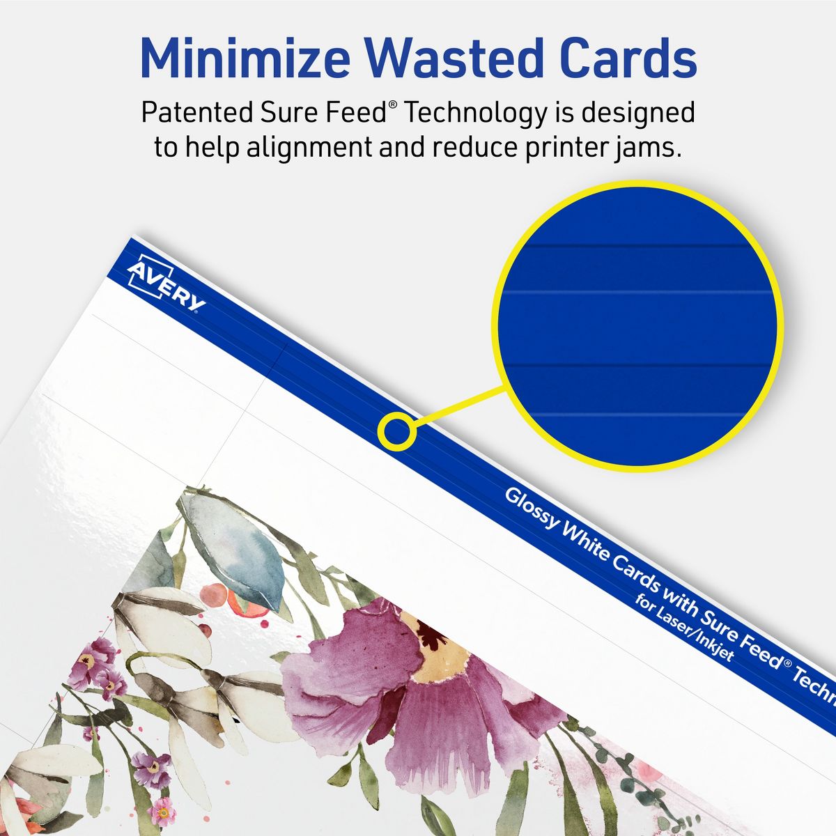 Avery Glossy White Postcards, 4" x 6" Rectangle - thumbnail 4