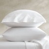 Harbor House 2Pcs 100% Premium Cotton Solid Pillowcases, 400TC Luxury Sateen Textile Smooth Touch Pillow Shams - 4 of 4