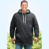 KingSize Men's Big & Tall Fleece Longer-Length Pullover Hoodie - 3 of 4