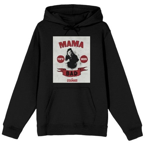 The Goonies Mama You ve Been Bad Men s Black Sweatshirt Small