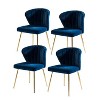 Olinto Living Room Bedroom Study Side Chair Set of 4  | KARAT HOME - 2 of 4