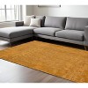 Yellow Abstract Non Skid Area Rug - 2 of 4