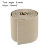 Unique Bargains Non-slip Sewing Knit Elastic Bands for Wigs Waistband Pants - 2 of 4