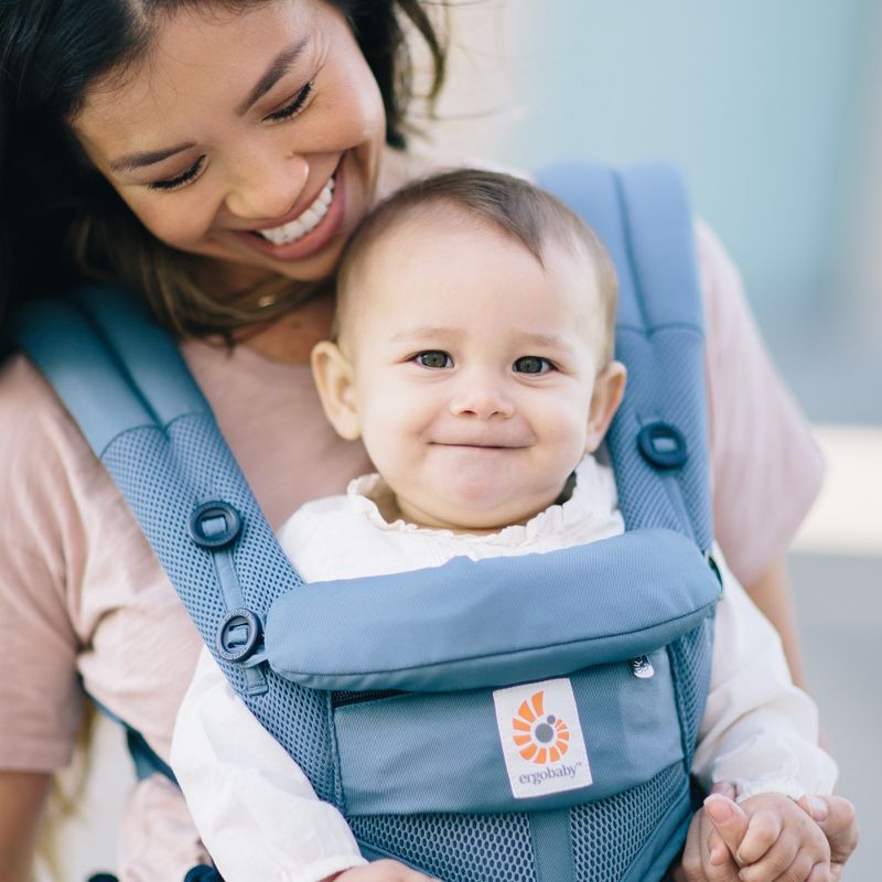 Ergobaby Omni 360 Cool Air Mesh All Position Breatheable Baby Carrier with Lumbar Support, 5 of 10