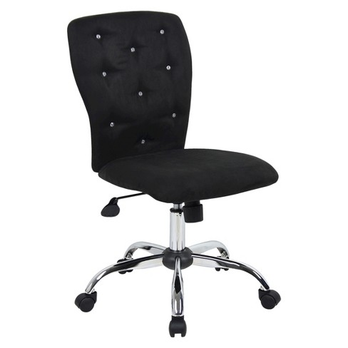 Microfiber Task Chair with Tufting - Boss Office Products - image 1 of 4