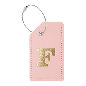 Unique Bargains Luggage Tag Pink 1 Pc - 1 of 4