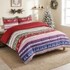 3 Piece Christmas Duvet Cover Bedding Set - 2 of 4