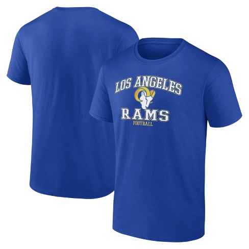 NFL Los Angeles Rams Male Short Sleeve Tee, Blue, 2T 