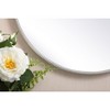 Elegant Lighting Metal frame round mirror with decorative hook 21 inch in Black - 3 of 4