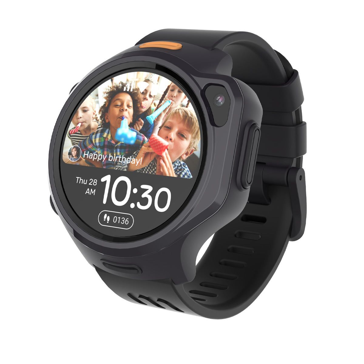 myFirst Fone R2 Kids Smartwatch Phone: GPS Safety, Video Call, SOS, eSIM, Care Call (Ages 5-12, North America)
