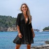 Women's Pom-Pom Tassel Tie Cover-Up Dress - Cupshe - 4 of 4