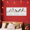 Stupell Industries Oh What Fun Holiday Birds Canvas Art - 3 of 4