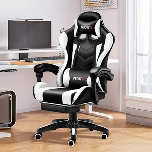 Ergonomic Gaming Chair with Lumbar Support – Sleek Racing Design - 1 of 4