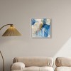 Art Remedy Head in the Clouds Blue Abstract Wall Art Framed - 2 of 4