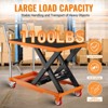 Hydraulic Lift Table Cart, 300/500/1100 lbs Capacity 28.5" Lifting Height, Manual Single Scissor Lift Table with Wheels & Non-Slip Pad for Handling - 2 of 4