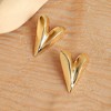 SOHI Women's California Gold Casual Drop Earrings - 2 of 4
