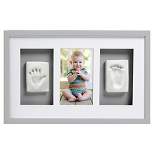 Pearhead Babyprints Hand & Foot Wall Frame - Gray