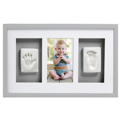 Discontinued by Manufacturer Natural Pearhead Babyprints Modern Wall Frame 