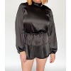 Women's Here to Stay Black Romper - TCEC - 3 of 4